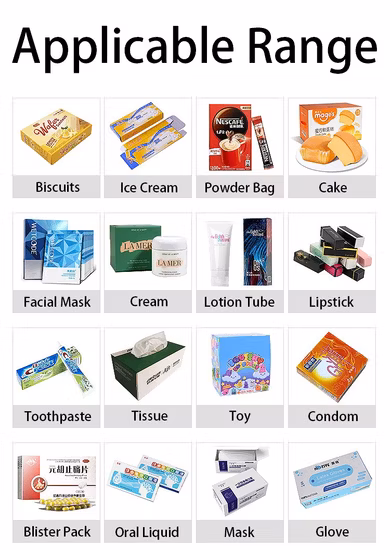 Automatic Horizontal Bag Sachet Box Cartoning Machine Cartoner