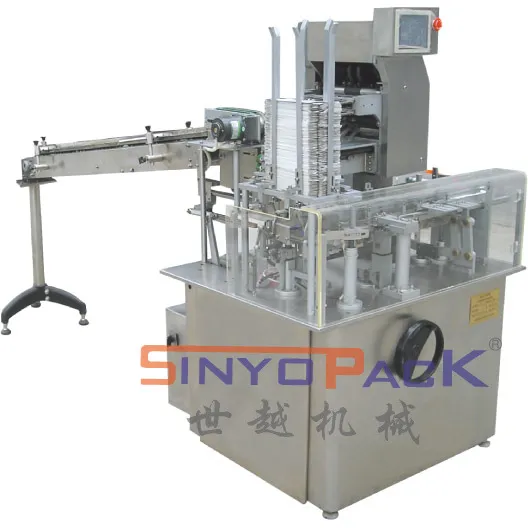 Box Cartoner with Cartonning Machinery for Bottles (SY-125)