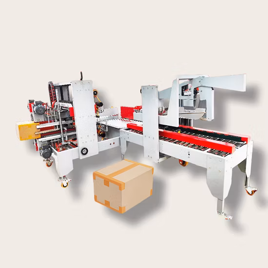 Máquina de selagem de caixa pequena, seladora de caixa, máquina de embalagem de caixa automática